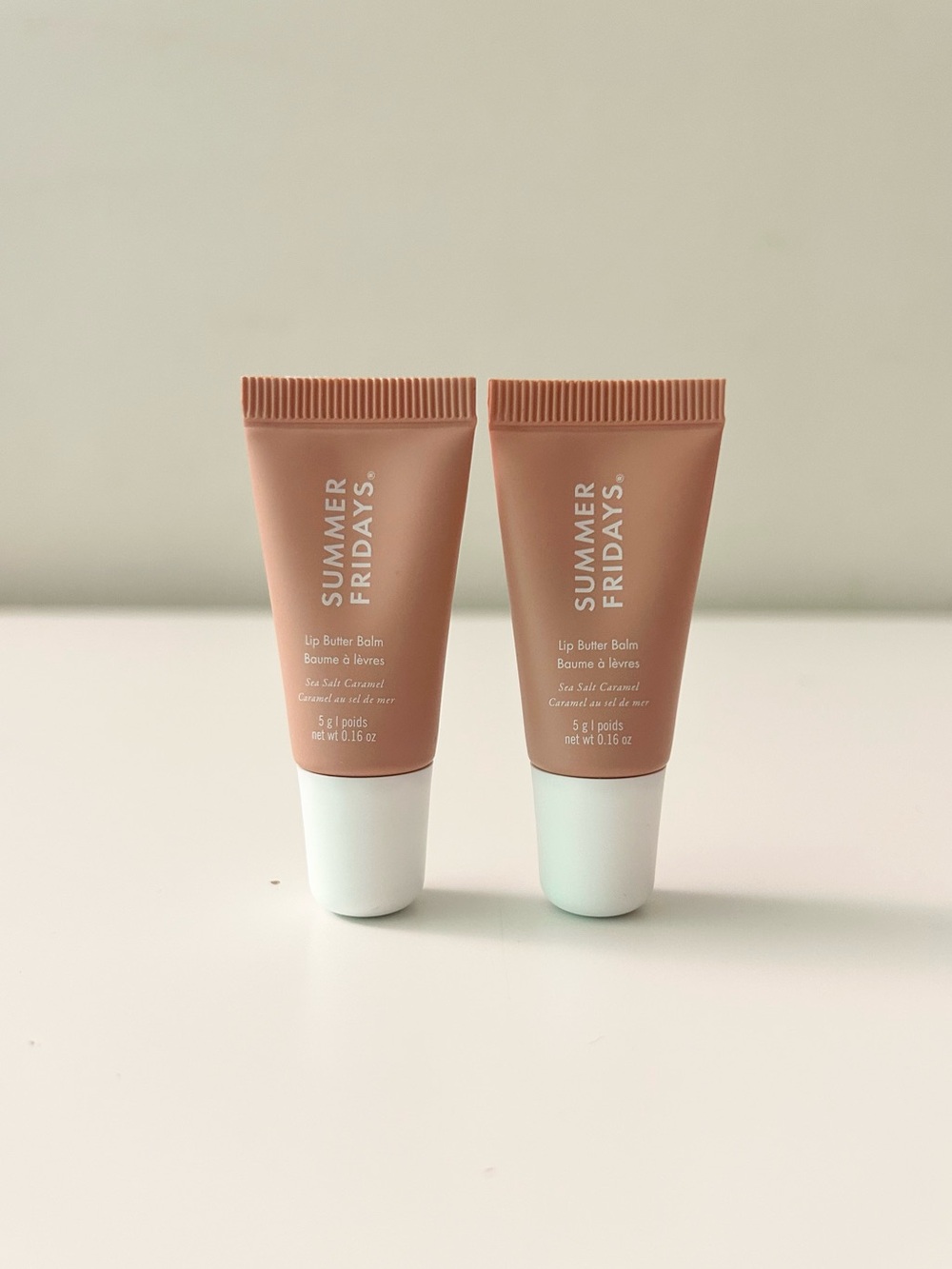 🌸SUMMER FRIDAYS Lip Butter Balm Limited Edition Sea Salt Caramel Mini 5 g x 2